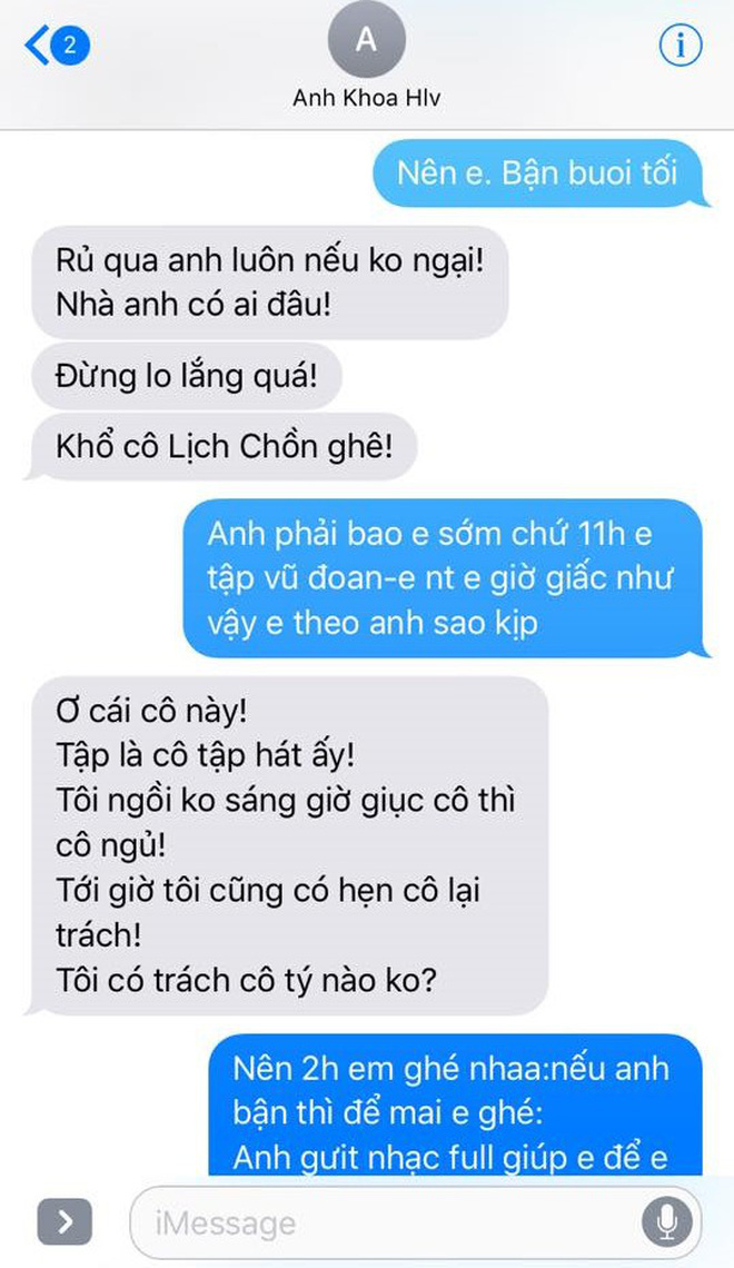 Phạm Lịch tung loạt tin nhắn bằng chứng trong lần cuối lên tiếng về ồn ào với Phạm Anh Khoa Phạm Lịch tung loạt tin nhắn bằng chứng trong lần cuối lên tiếng về ồn ào với Phạm Anh Khoa